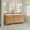 James Martin Vanities 72'' Double Vanity, Light Natural Oak w/ 3 CM White Zeus Quartz Top 424-V72-LNO-3WZ - alternate 6